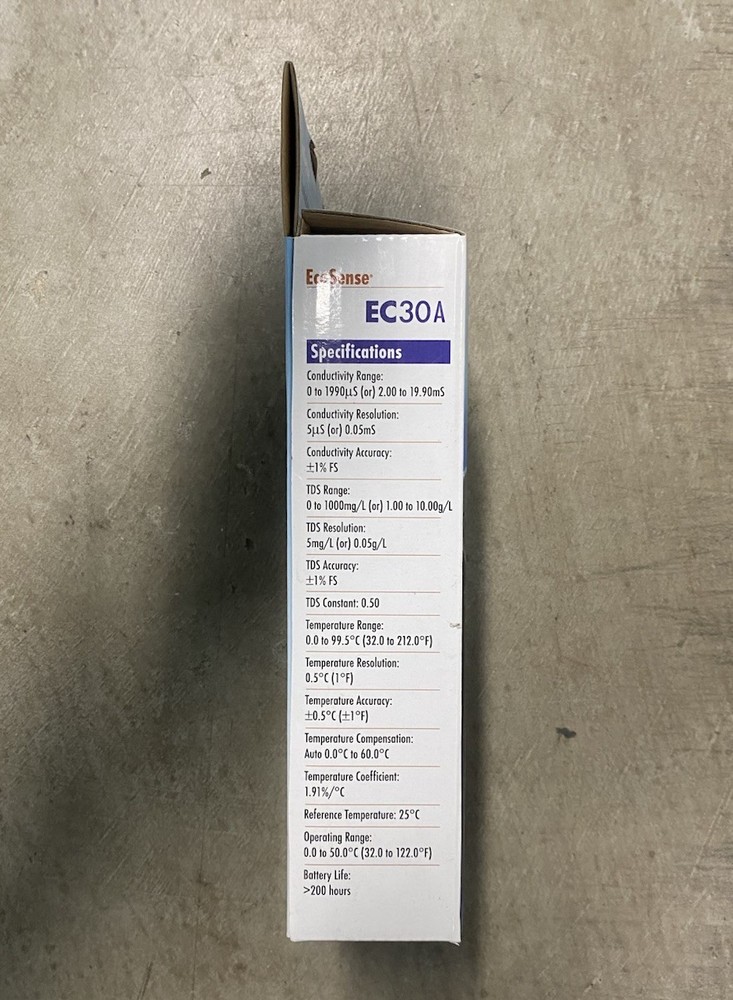 Ysi Ec30a Conductivity Meter