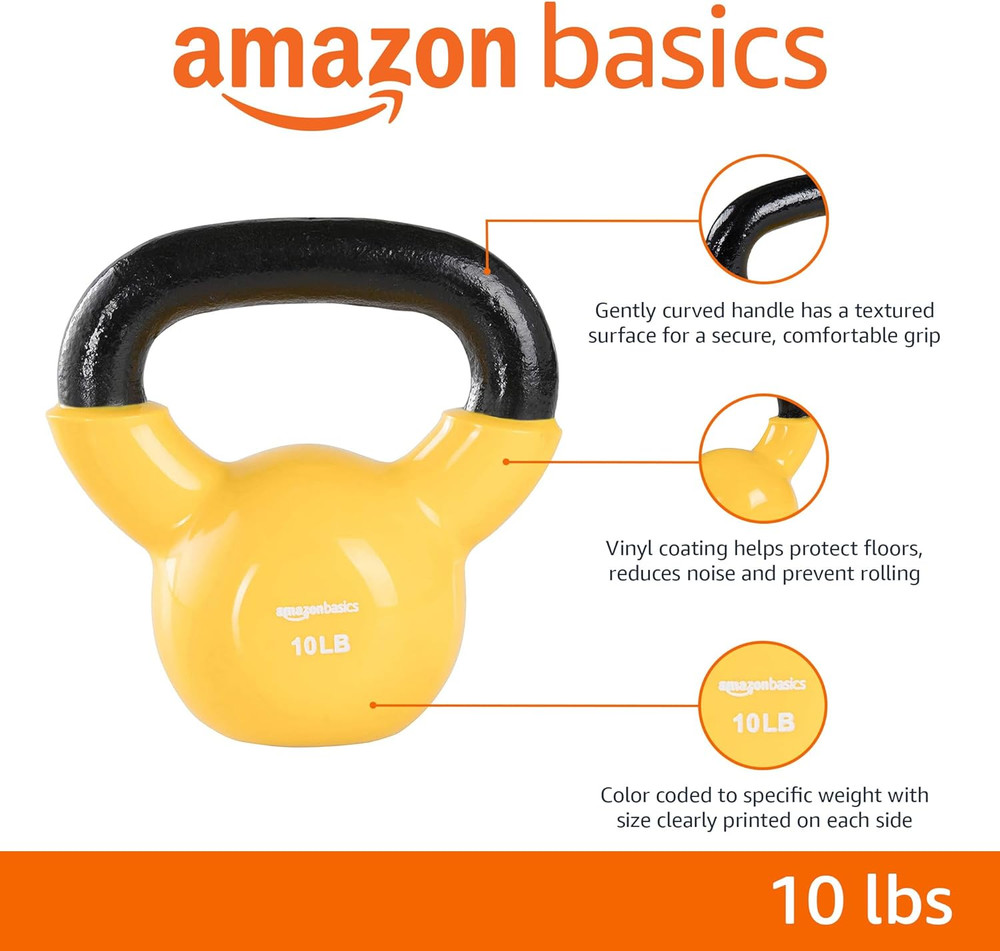 Basics Vinyl Kettlebell
