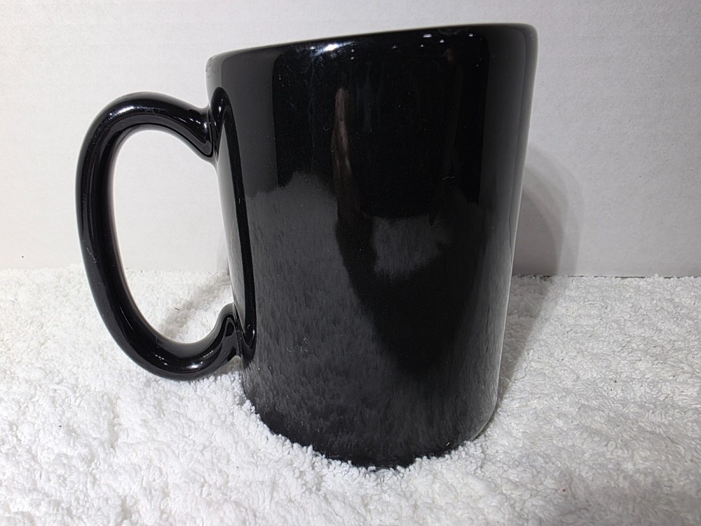 US Marine Corps Black Ceramic Coffee Mug