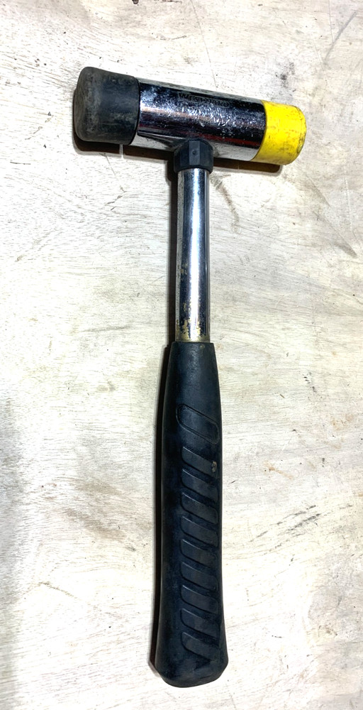 Westward Non-Marring Double Face Soft Mallet Hammer