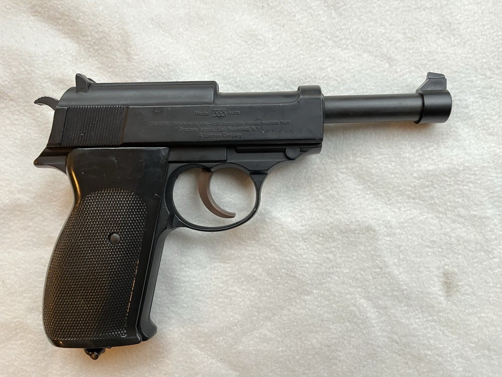 Crosman AirGun 338 Automatic Pistol BB Cal./CO2 Powered