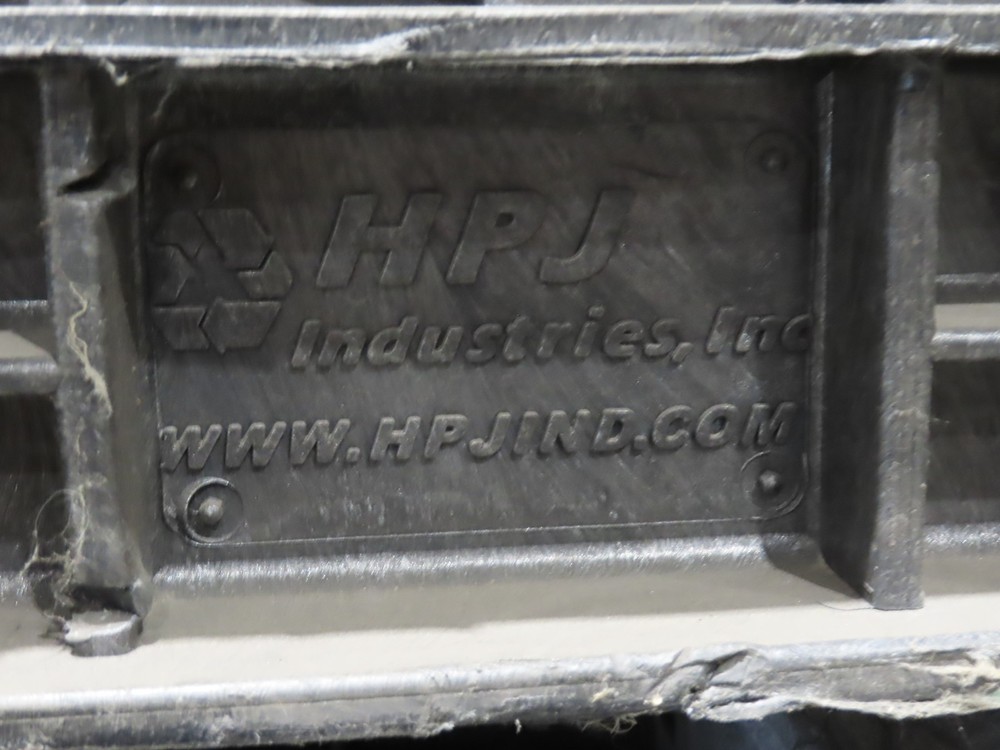 HPJ BulkPak Collapsible Bulk Container Bin 25.5 cu-ft 48 x 40" Stackable Tote