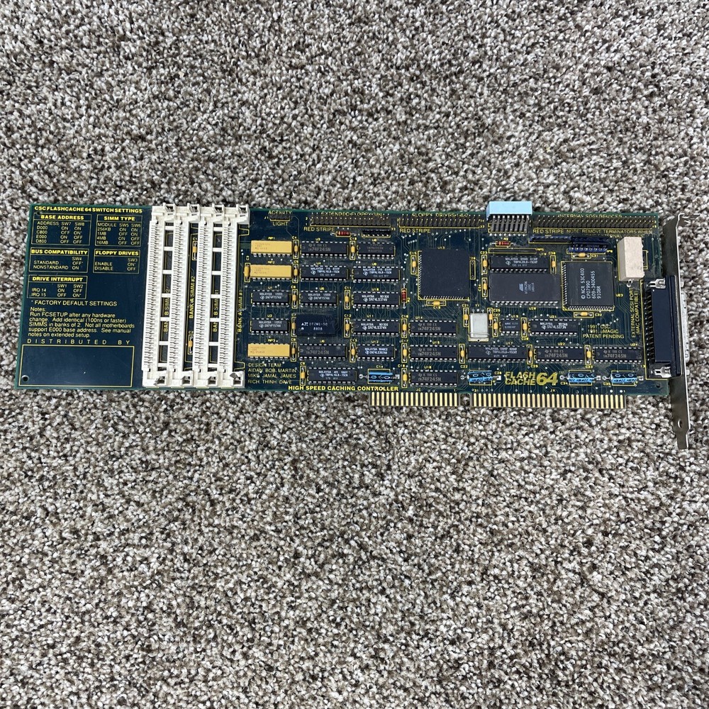 CSC FLASHCACHE 64 Flash Cache 64 Card UNTESTED AS IS