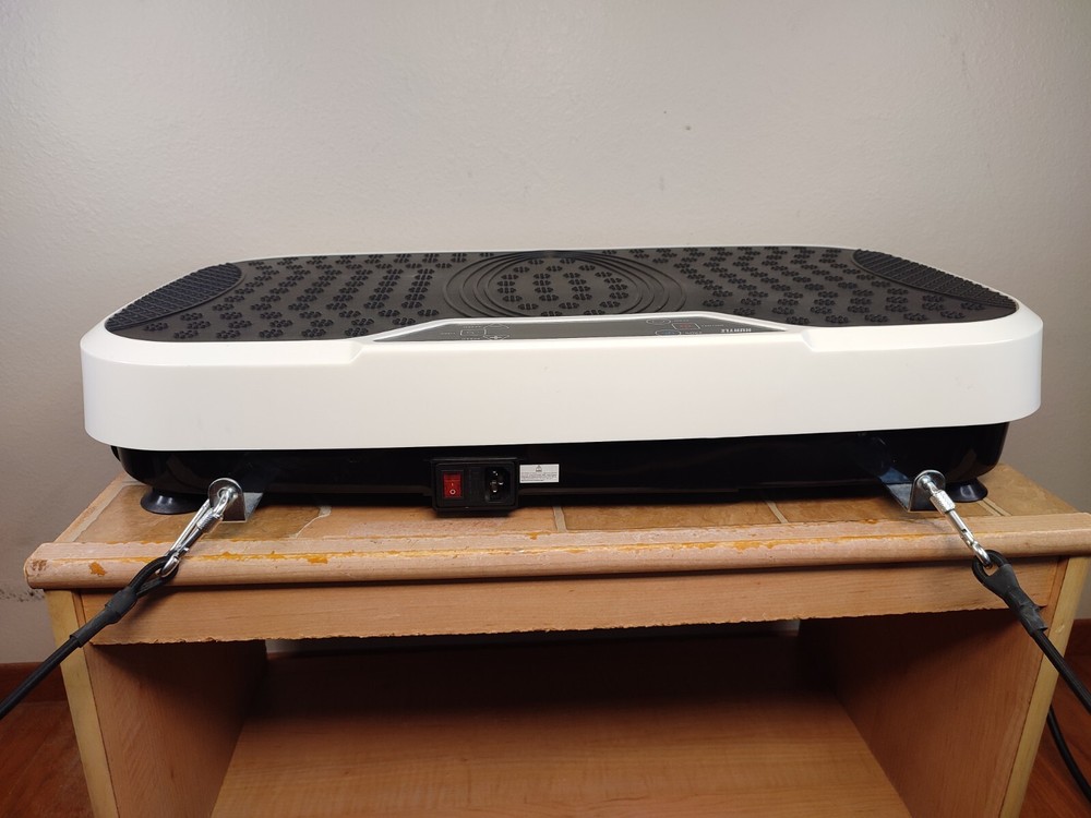 HURTLE *NO REMOTE* White Vibration Platform Board Exercise HURVBTR36