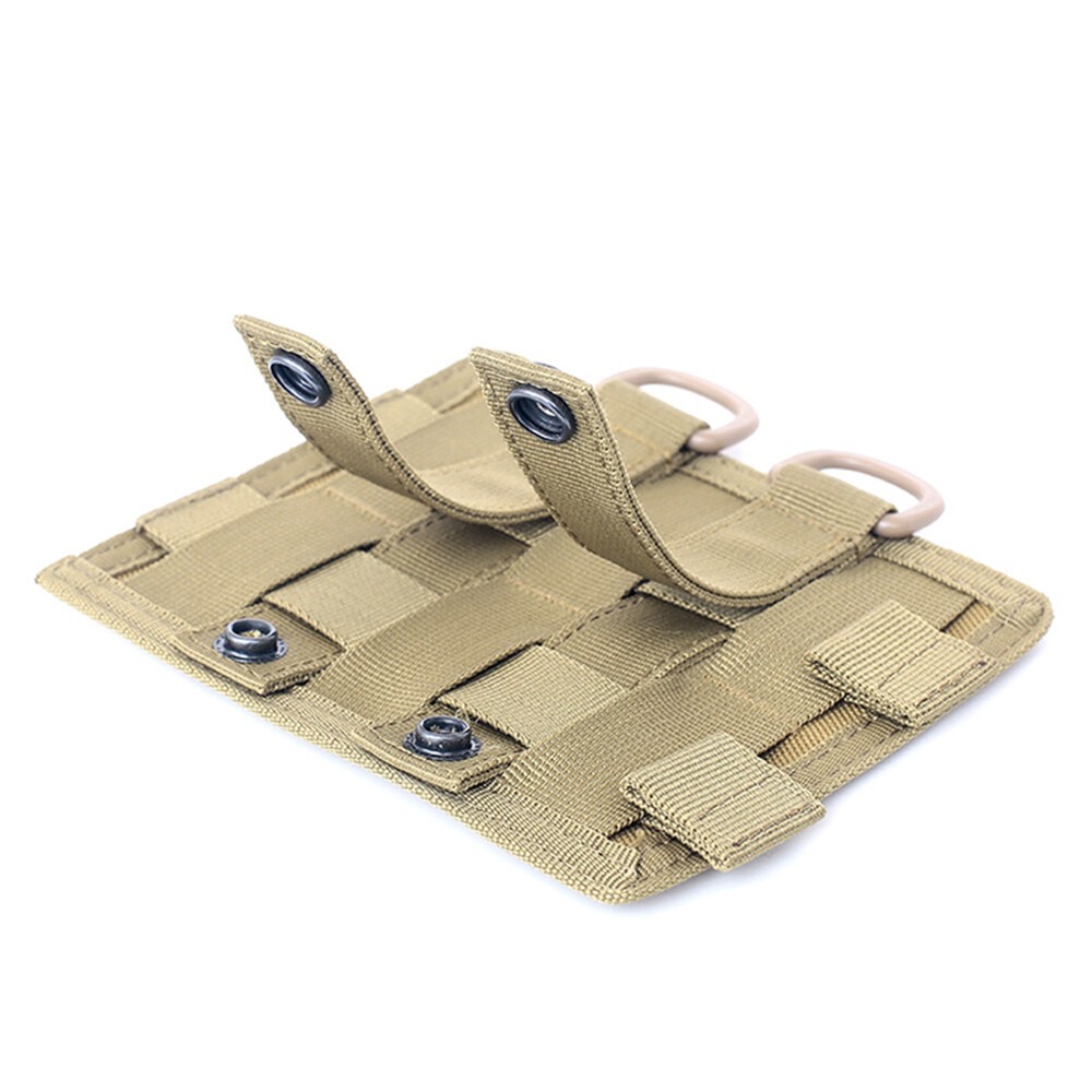 1/2PCS Tactical Outdoor Magazine Pouch Mag Bag Molle Patch HOOK&LOOP Board Panel