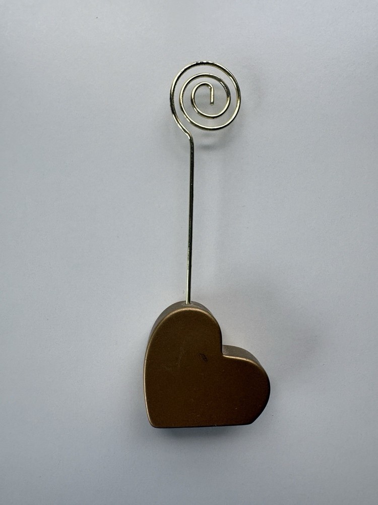 Decorative Heart Shaped Note Holder