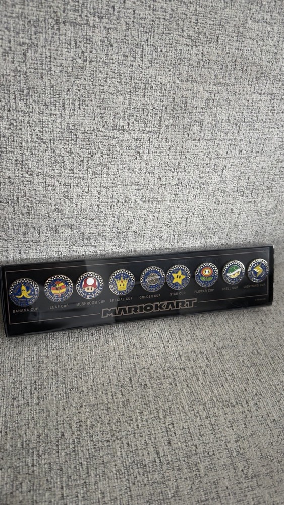 Universal Studios Mario Kart 9 Coin Pin Set
