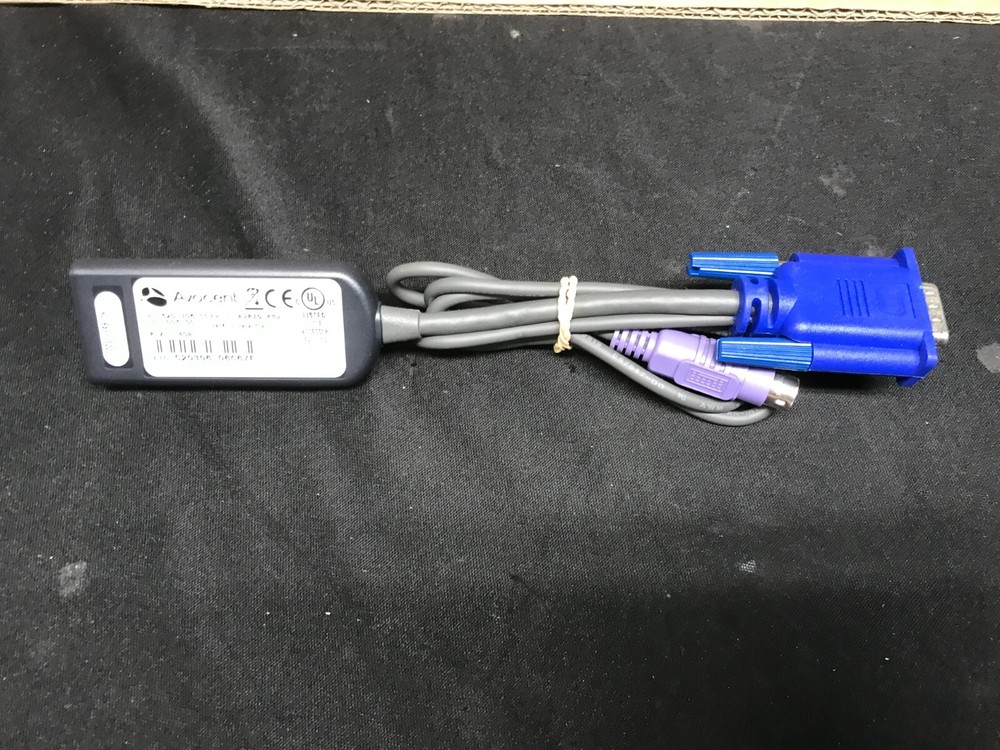 Avocent AVRIQ-PS2 520-306-507 PS2 KVM Server Interface Cable Adapter Module