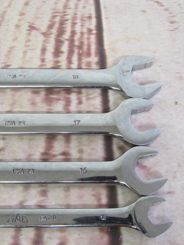 Mac Tools Metric Combination wrench set of 4