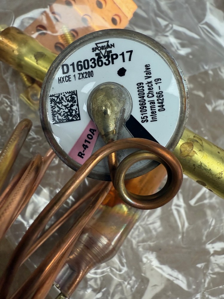 Trane TXV Thermostatic Expansion Valve VAL19423, 410a