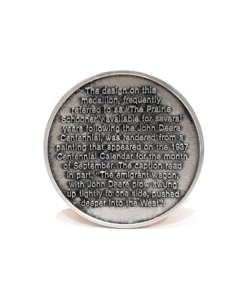 John Deere Commemorative Medallion Rare SEE DESCRIPTION Free Ship!