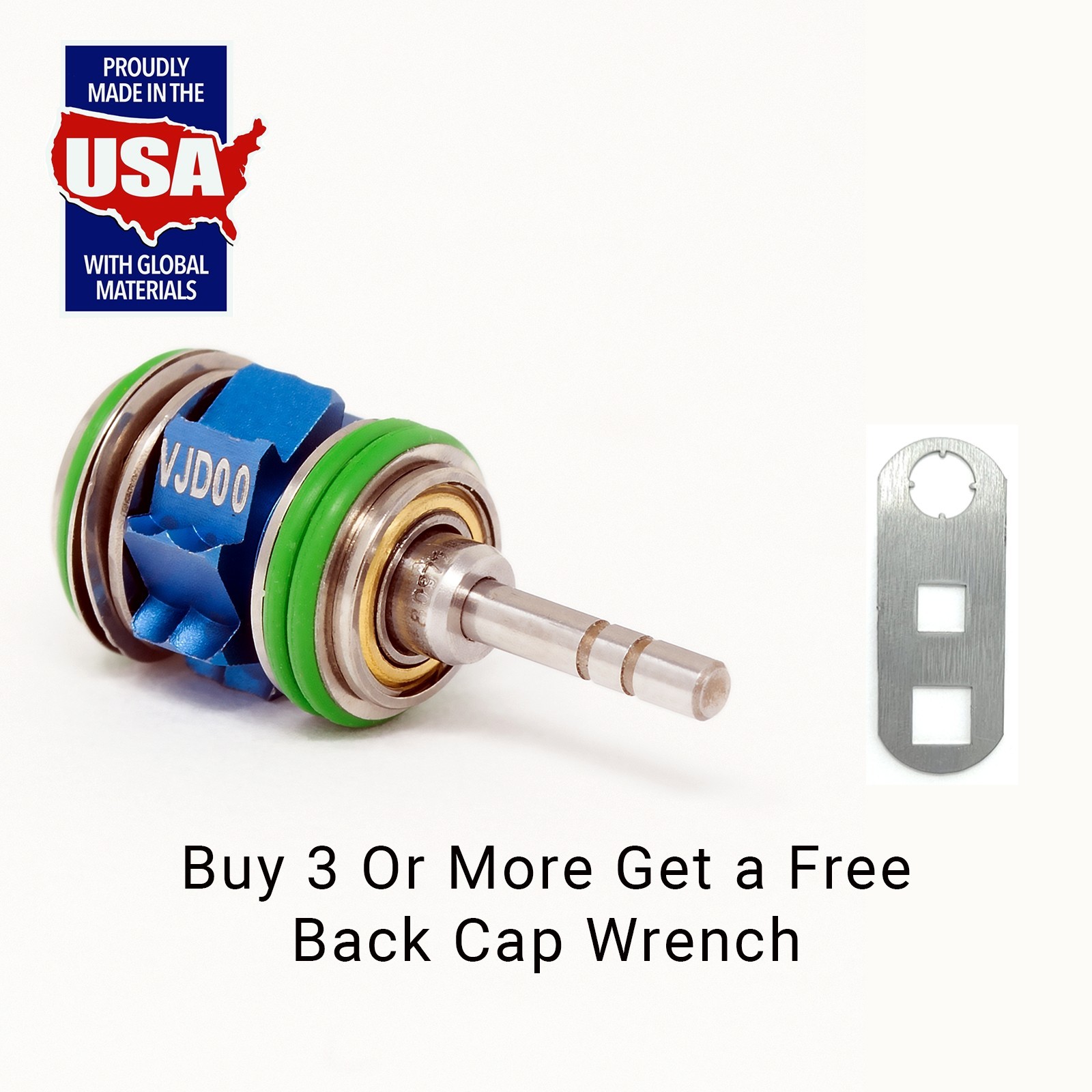 Star 430 Turbine SWL SW Push Button LubeFree Ceramic Bearings US Free Quick Ship