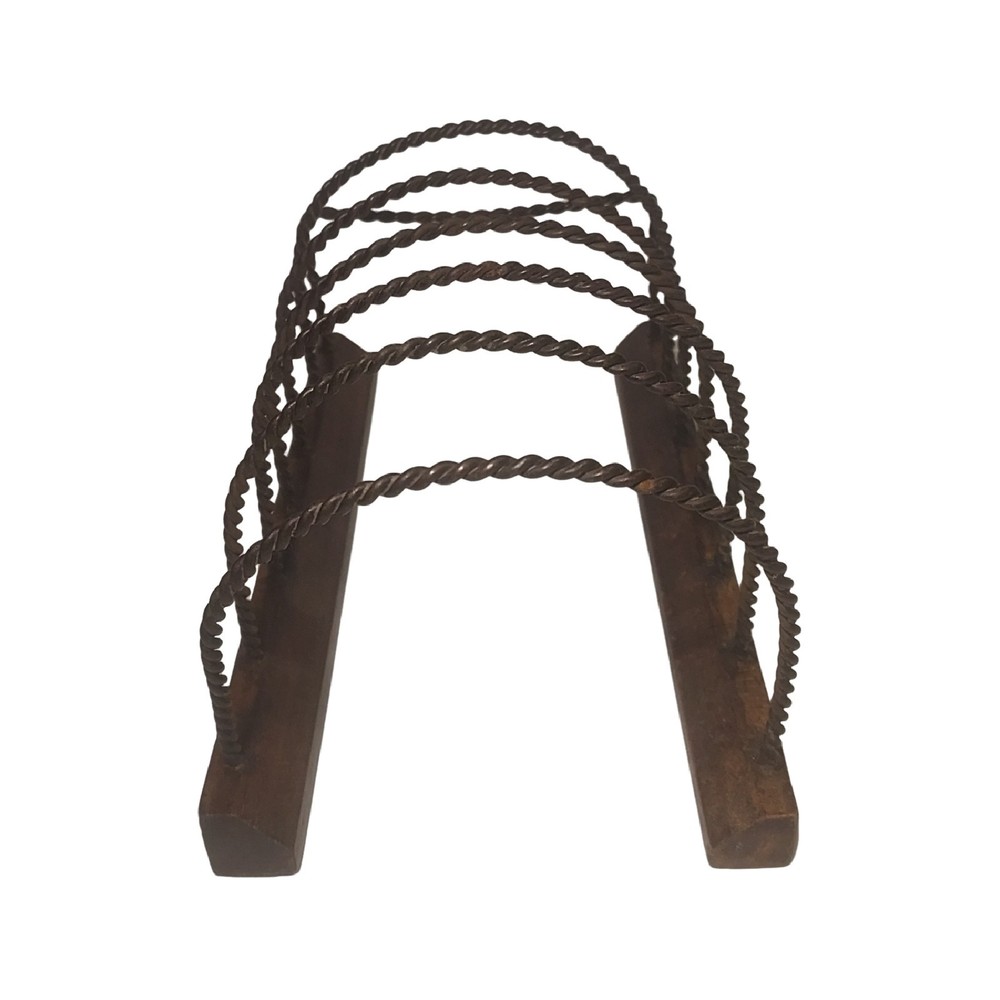 Twisted Wire Sorter Rack - Document/Mail Holder - 10" Long