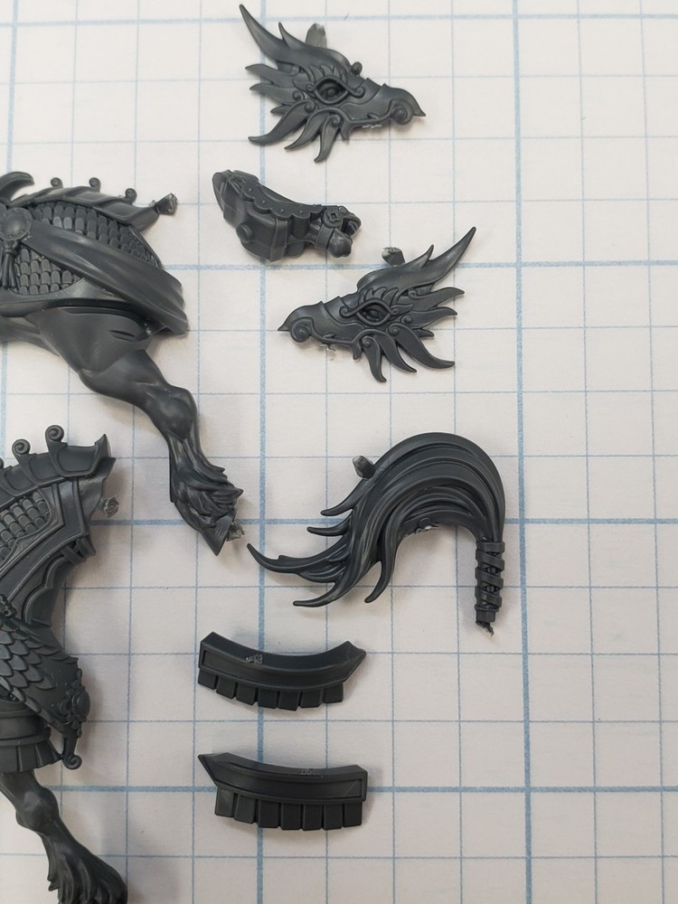 Warhammer Old World Cathay Bits Celestial Cities Gate Master Mount Horse
