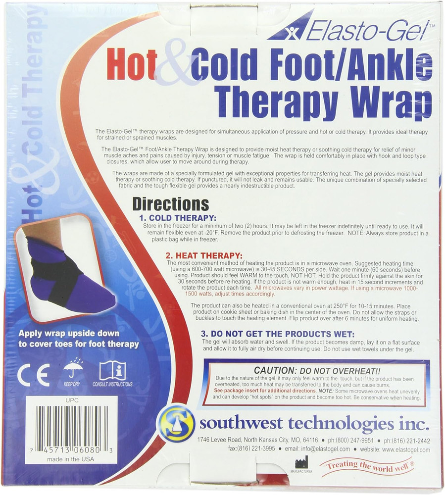 Hot/Cold Wrap,Foot and Ankle Wrap