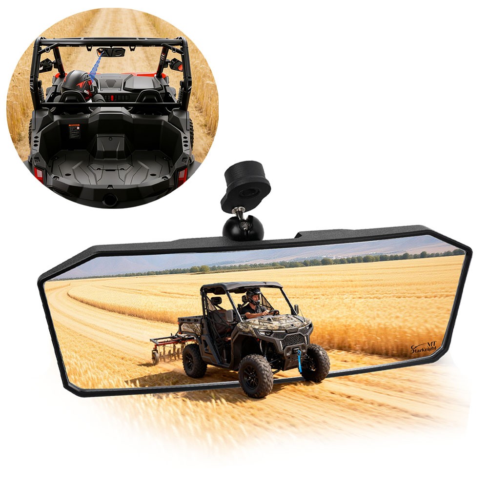UTV Rear View Center Mirrors For CFMOTO UFORCE U10 Pro/UFORCE Pro XL 2025-2026