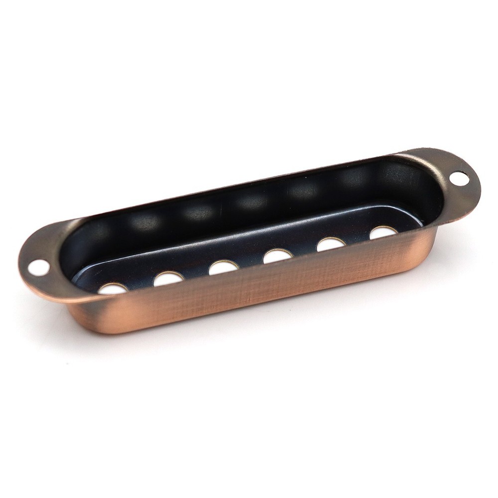 Electric Guitar SSS Pickup Cover,Knobs,Switch Tip Set Red Copper For FD ST SQ