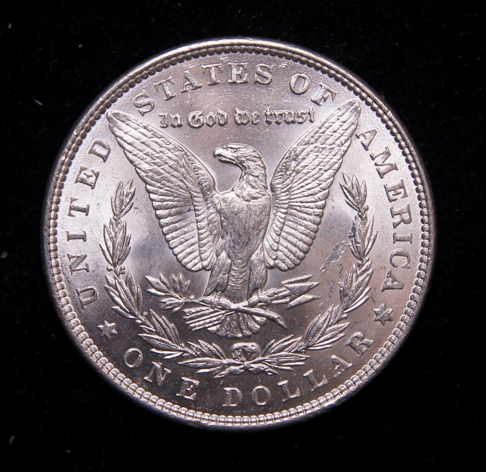 1886 Morgan Silver Dollar UNC+