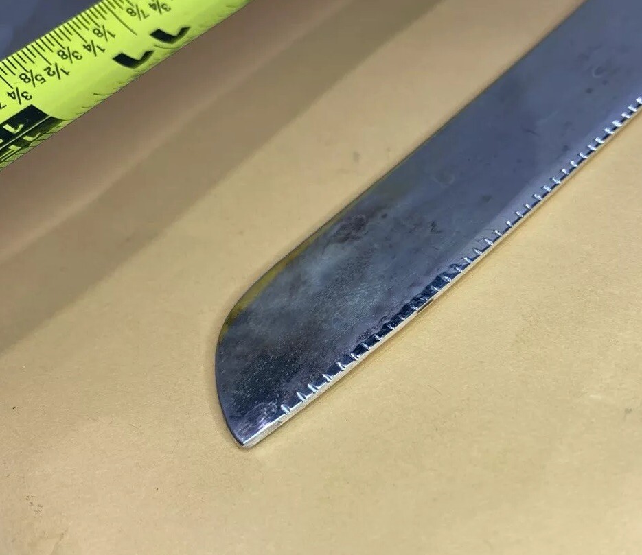 Stainless Silver Anniversary Cake Knife & Server used