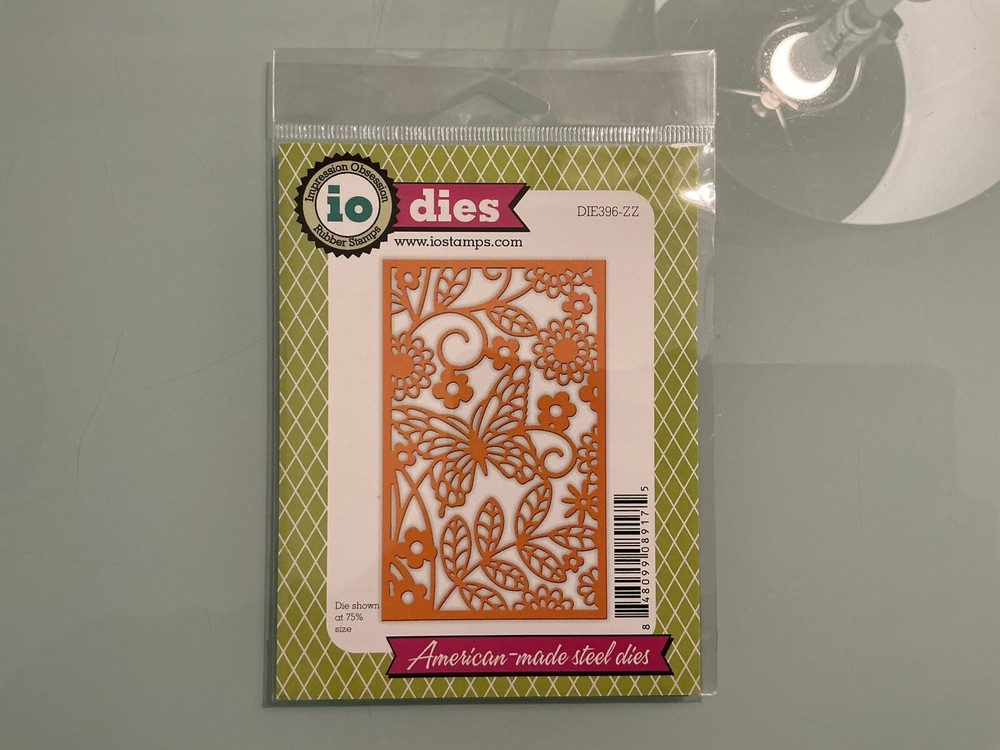 Impression Obsession “Butterfly Block” Die (Used, Model DIE396-ZZ)