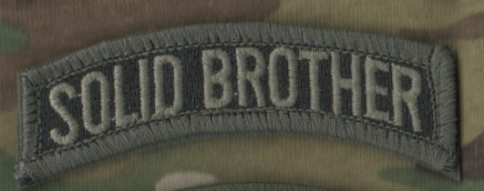KANDAHAR WHACKER JSOC MARINES FORCE RECON OPERATOR hook/loop TAB: Solid Brothers