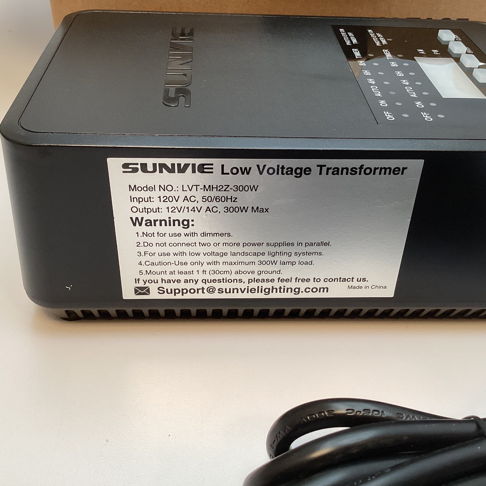 SUNVIE LVT-MH2Z-300W Landscape Transformer 12V/14V AC 300W – Works – w/ Box