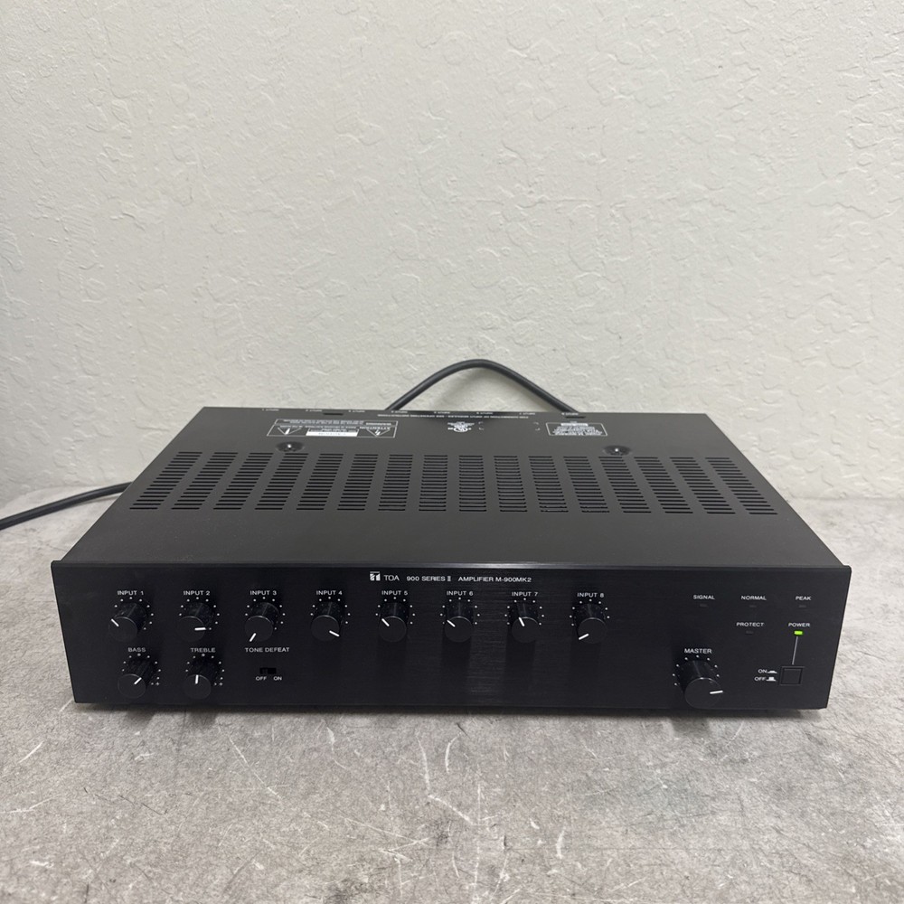 TOA M-900MK2 SERIES II AMPLIFIER