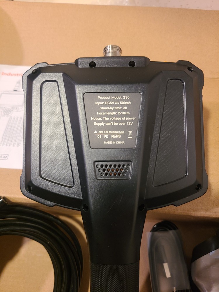 Endoscope Camera with Light, 1080P HD Borescope 8 Adjustable Orange