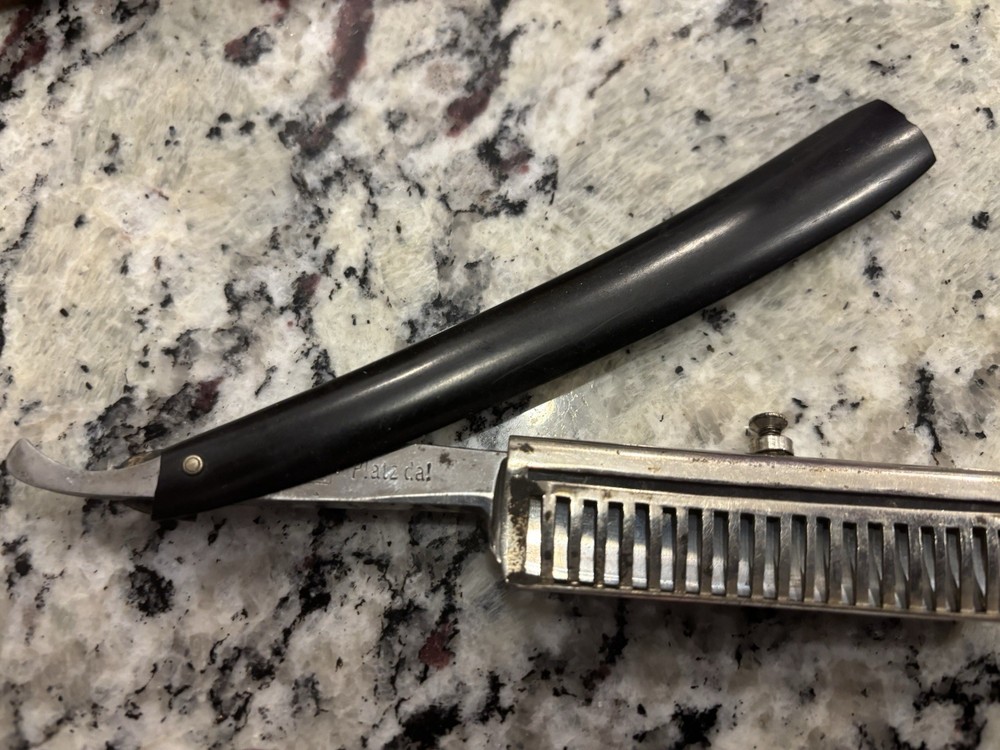 A. Hanewacker Vintage Straight Razor with Original Box