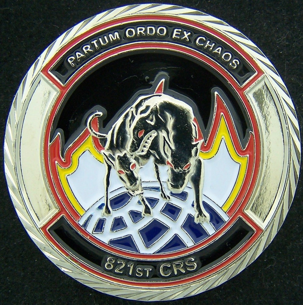821st Contingency Response Squadron CRS Challenge Coin
