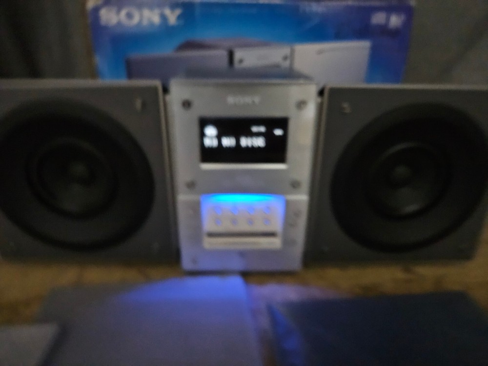 SONY CMT-MD1 Mini Disk Stereo System - VIDEO DEMO! 🎥📺✅