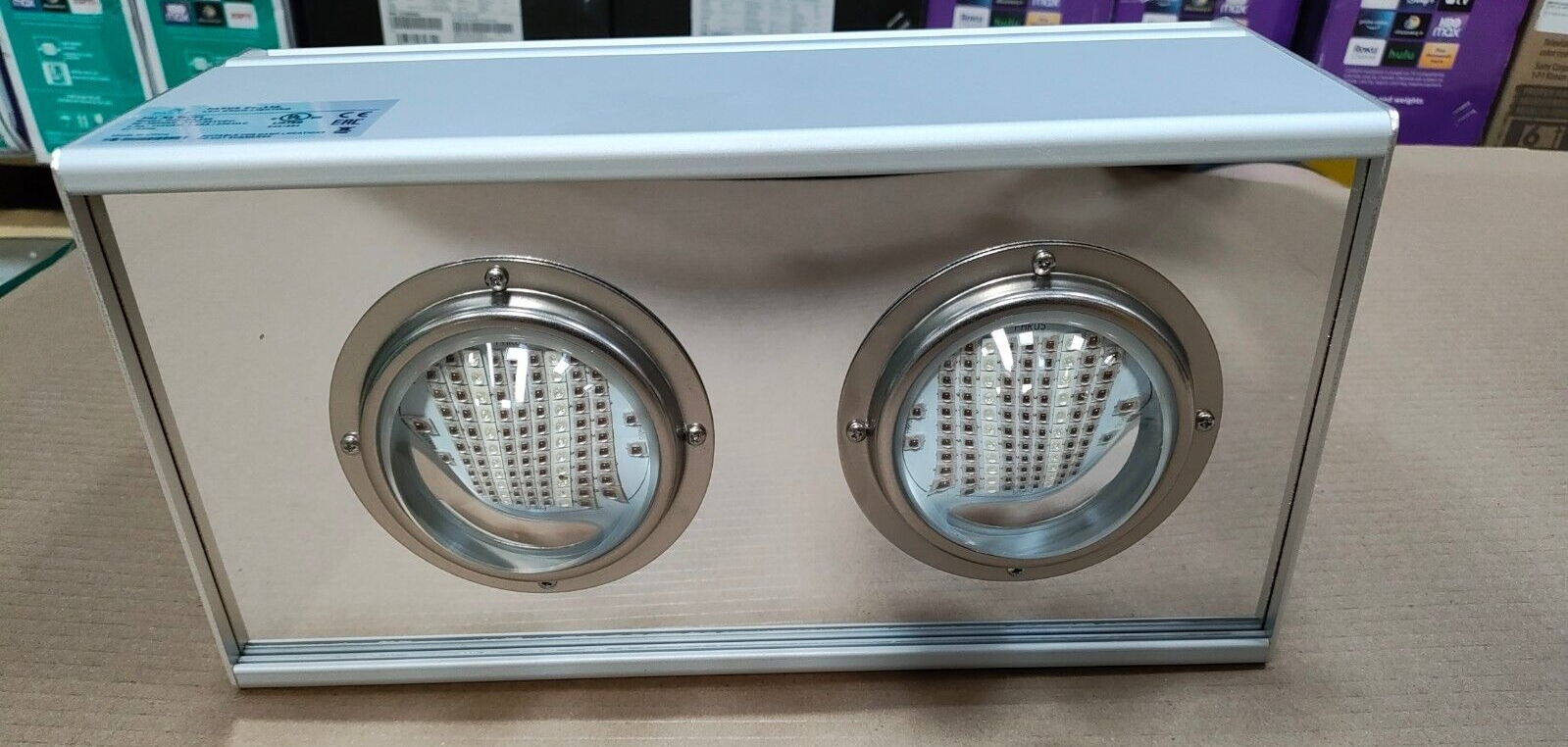 Parus PGL-RA350 AC RBS LED Greenhouse Active Cooling Top Grow Light RBC RBW RBF