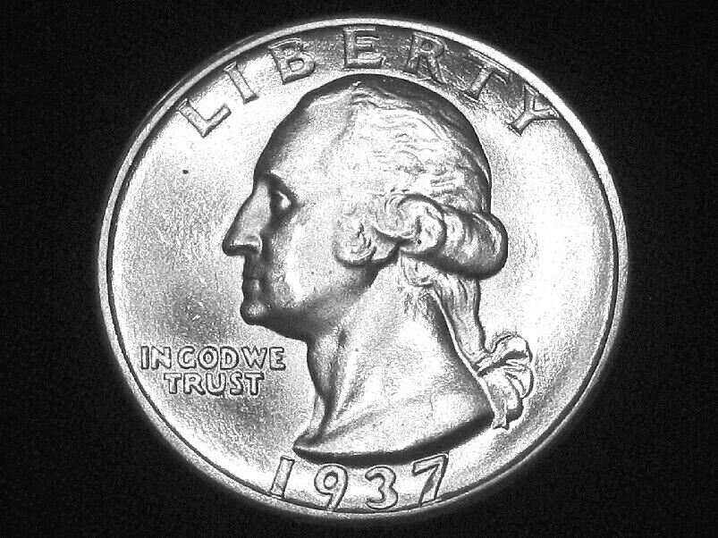 1937-D Washington Quarter --- Gem Uncirculated