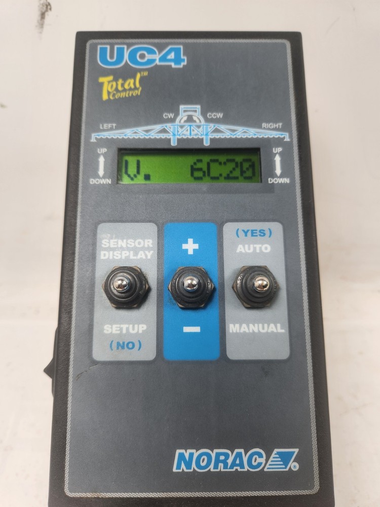 Norac UC4 control panel. Sprayer boom height control JD7