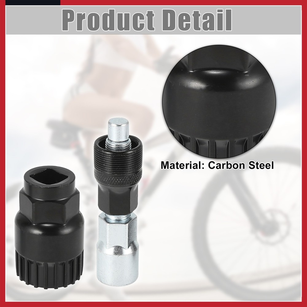 Bicycle Crank Extractor Puller Kit Square Taper Remover Bicycle Bracket Repair