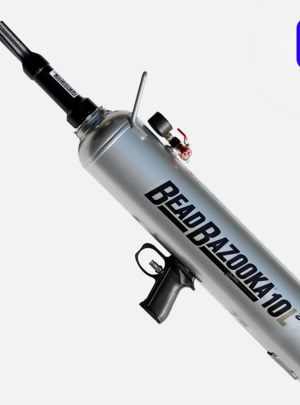 Gaither BB10L2 Generation 2 Trigger-Style 10-Liter Bead Bazooka Tire Bead Seater