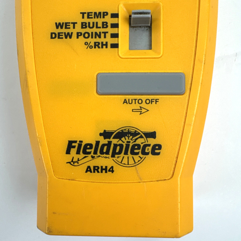 Fieldpiece Model ARH4 Digital Sling Psychrometer Accessory Head TESTED