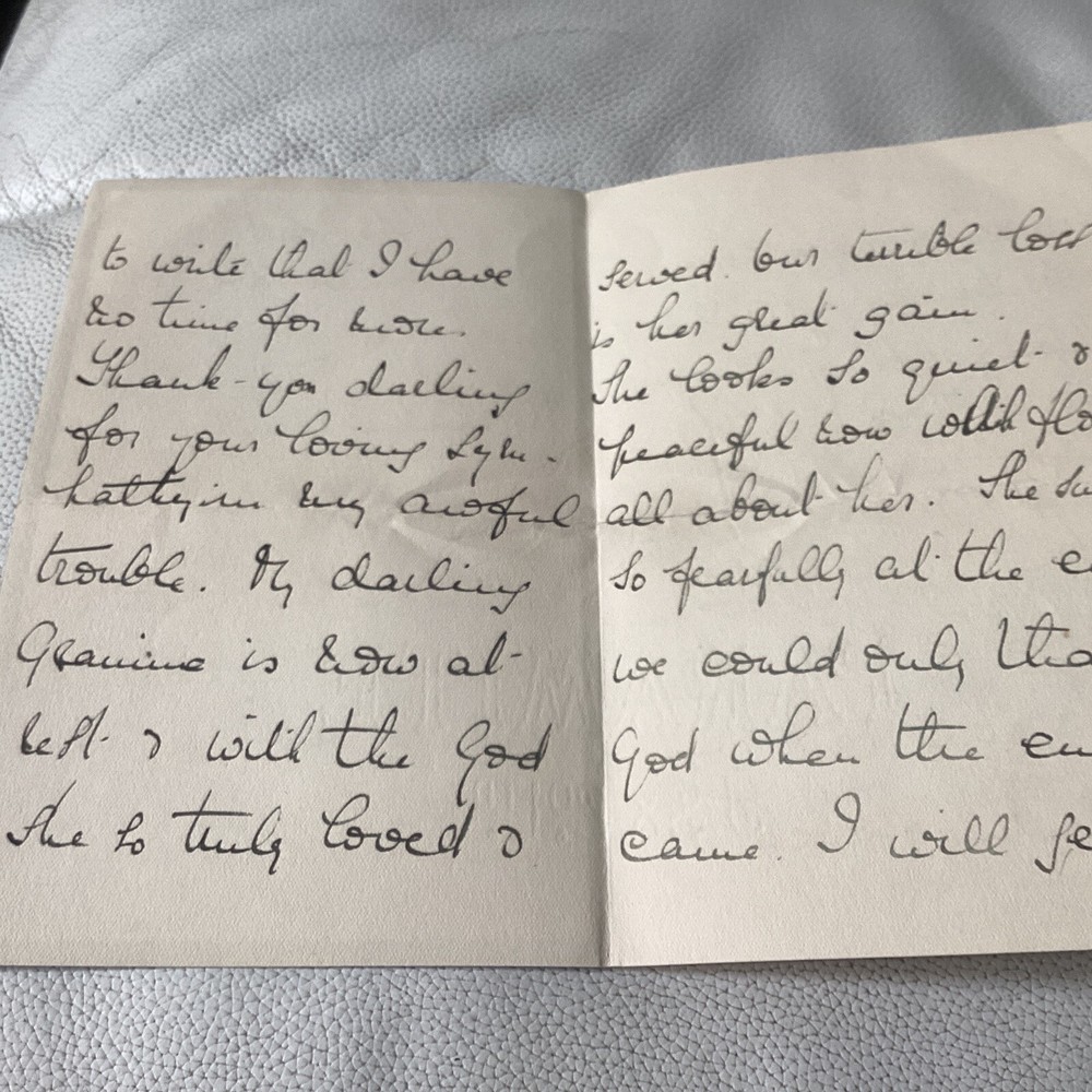 Charming letter dated 1911 Clevedon Somerset connection
