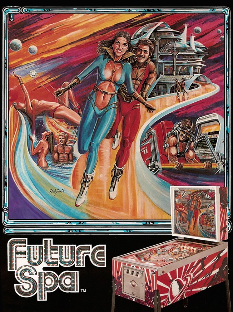 1979 Bally Future Spa Pinball Machine Rubber Ring Kit