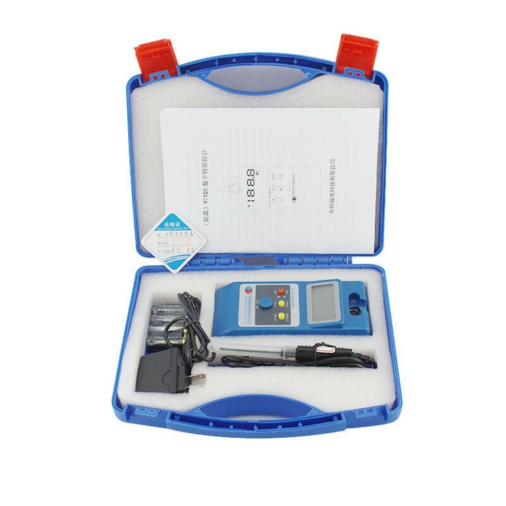 Handheld WT10A Magnetic Field Tester Gauss Meter with Ns Function Probe