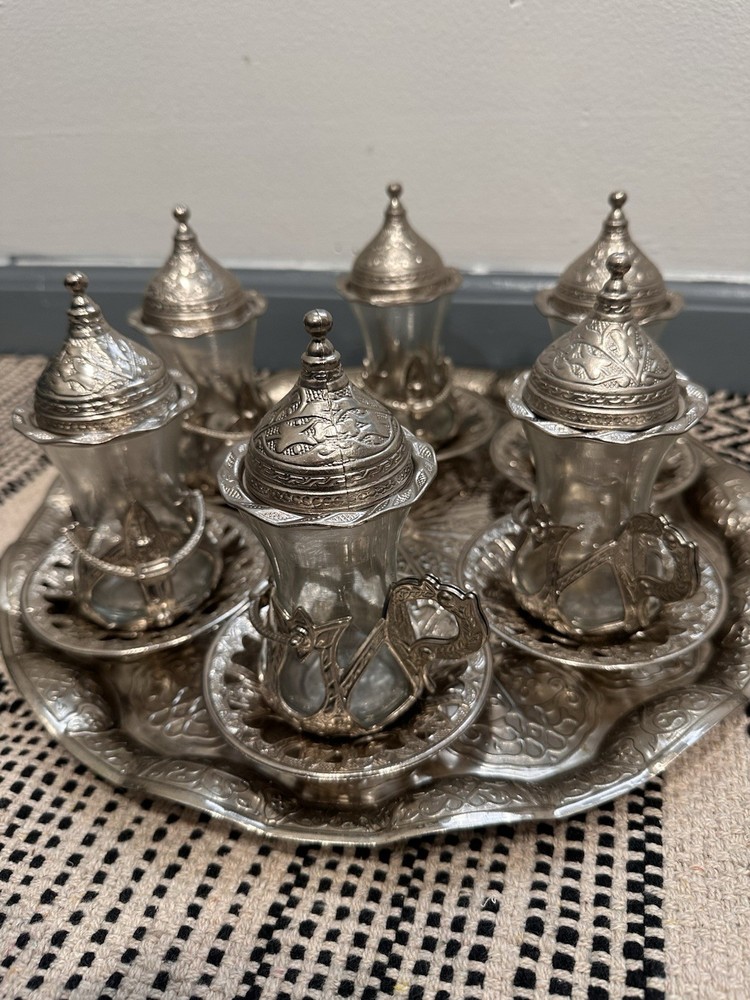 Traditional Silver Tea Set for 6