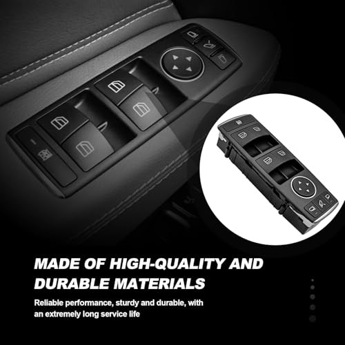 Master Power Window Switch Button Front Driver Side Compatible with Benz C230 20
