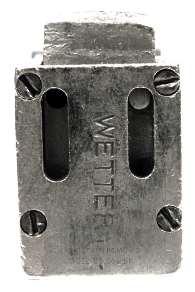 WETTER / ATLANTIC NUMBERING MACHINE, REVERSE, FOUR-DIGIT, PRINTER'S INSERT