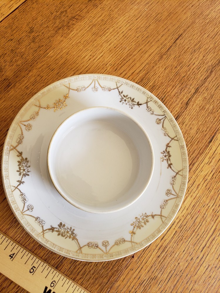 Antique Nippon Serving Dish, Dip, Relish