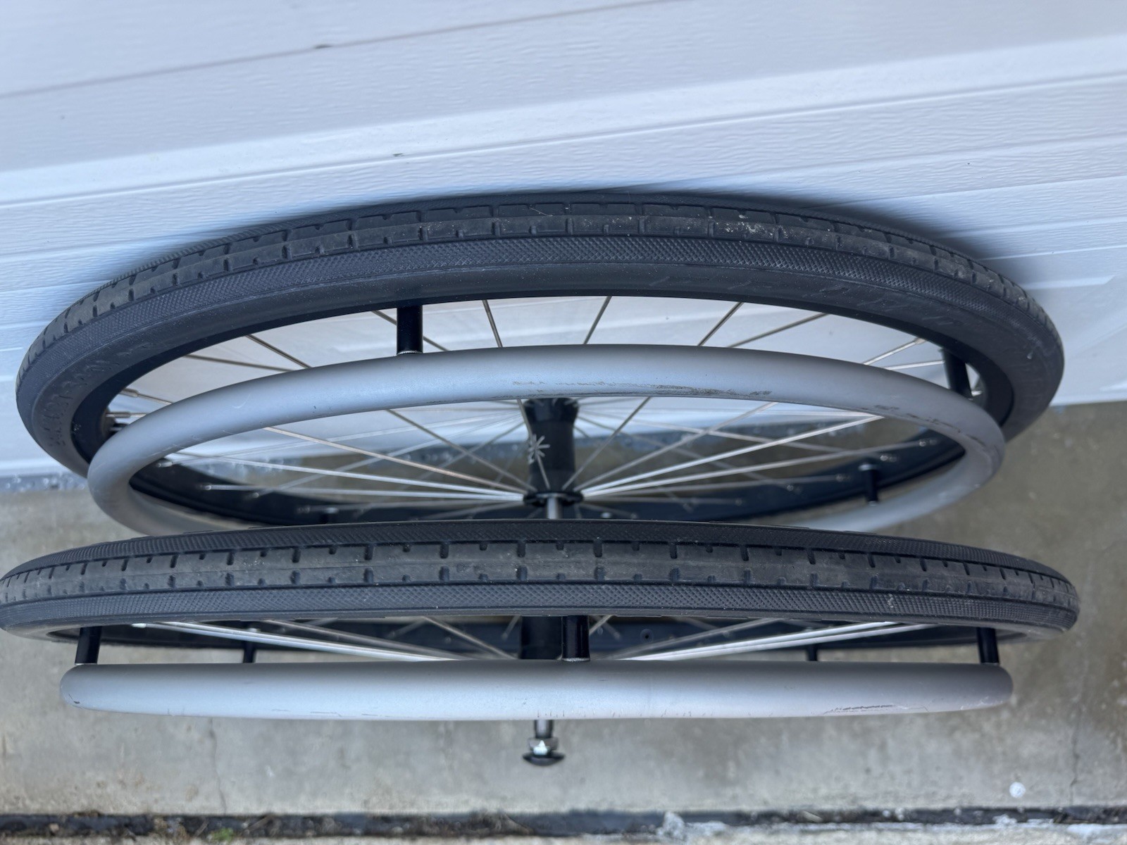 Pair of 24" Primo Xpress Wheelchair Wheels 37-540 Quick Release Quickie Ki