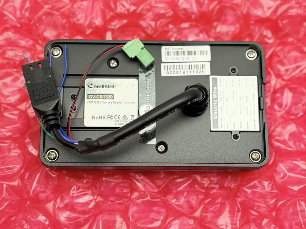 GEOVISION GV-CS1320 2MP H.264 CAMERA READER CONTROLLER