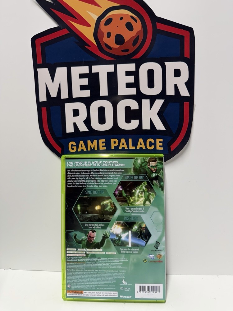 Green Lantern (Microsoft Xbox) Replacement Case Only - Game Not Included
