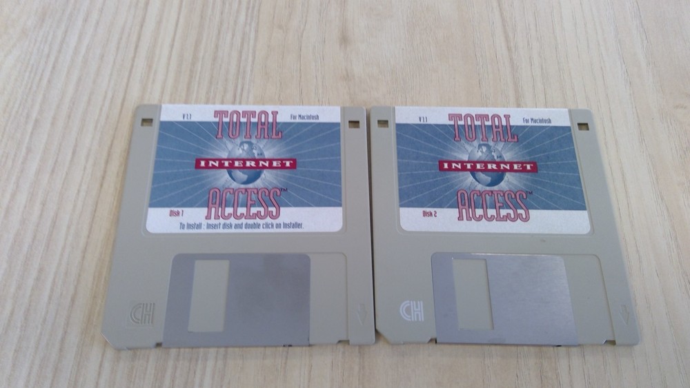 Total Interent Access Floppies (2)
