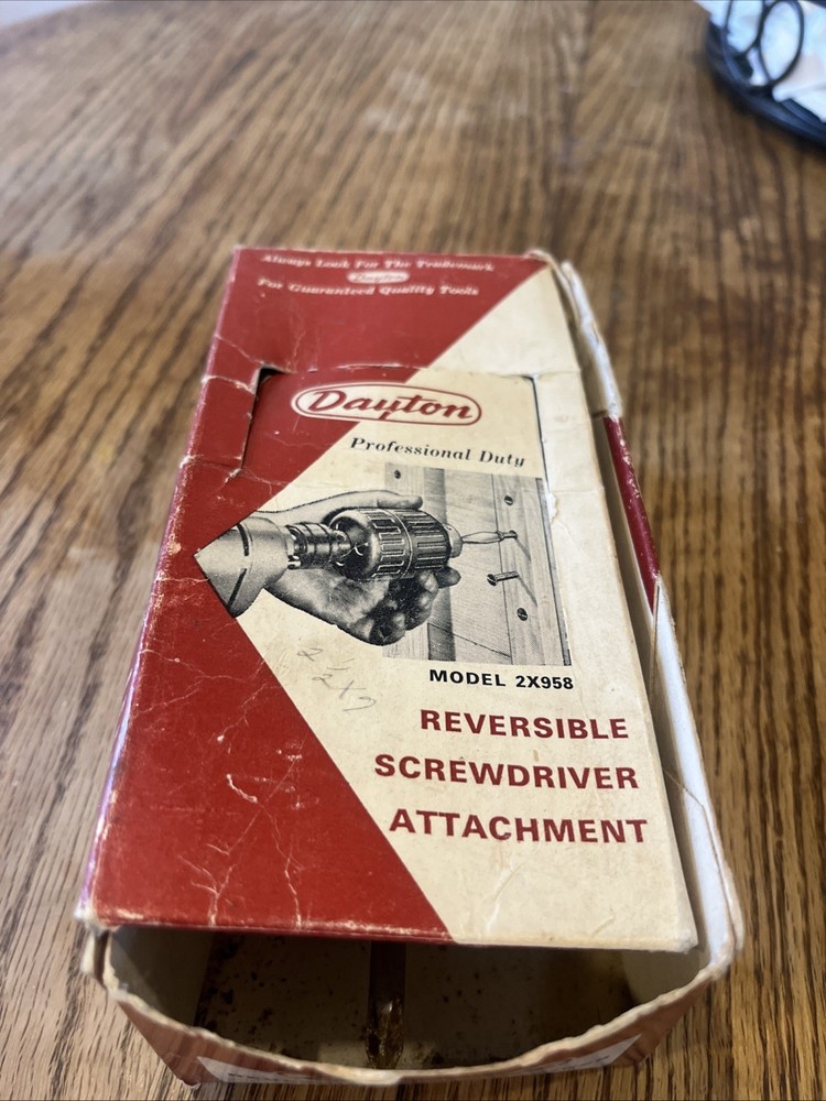 Dayton Reversible Screwdriver Model 2X958