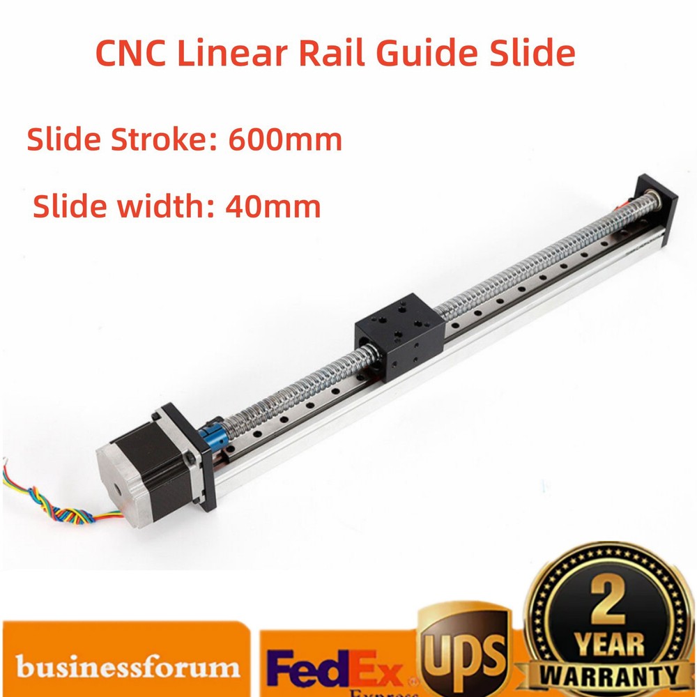 CNC Linear Actuator Ball Screw Slide Nema23 Motor Stage Rail Guide Motion Table